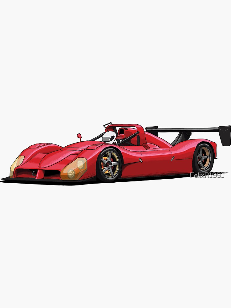 Thumbnail 3 of 3, Sticker, 90s Endurance Sportscar - community dition designed and sold by FelixR1991.