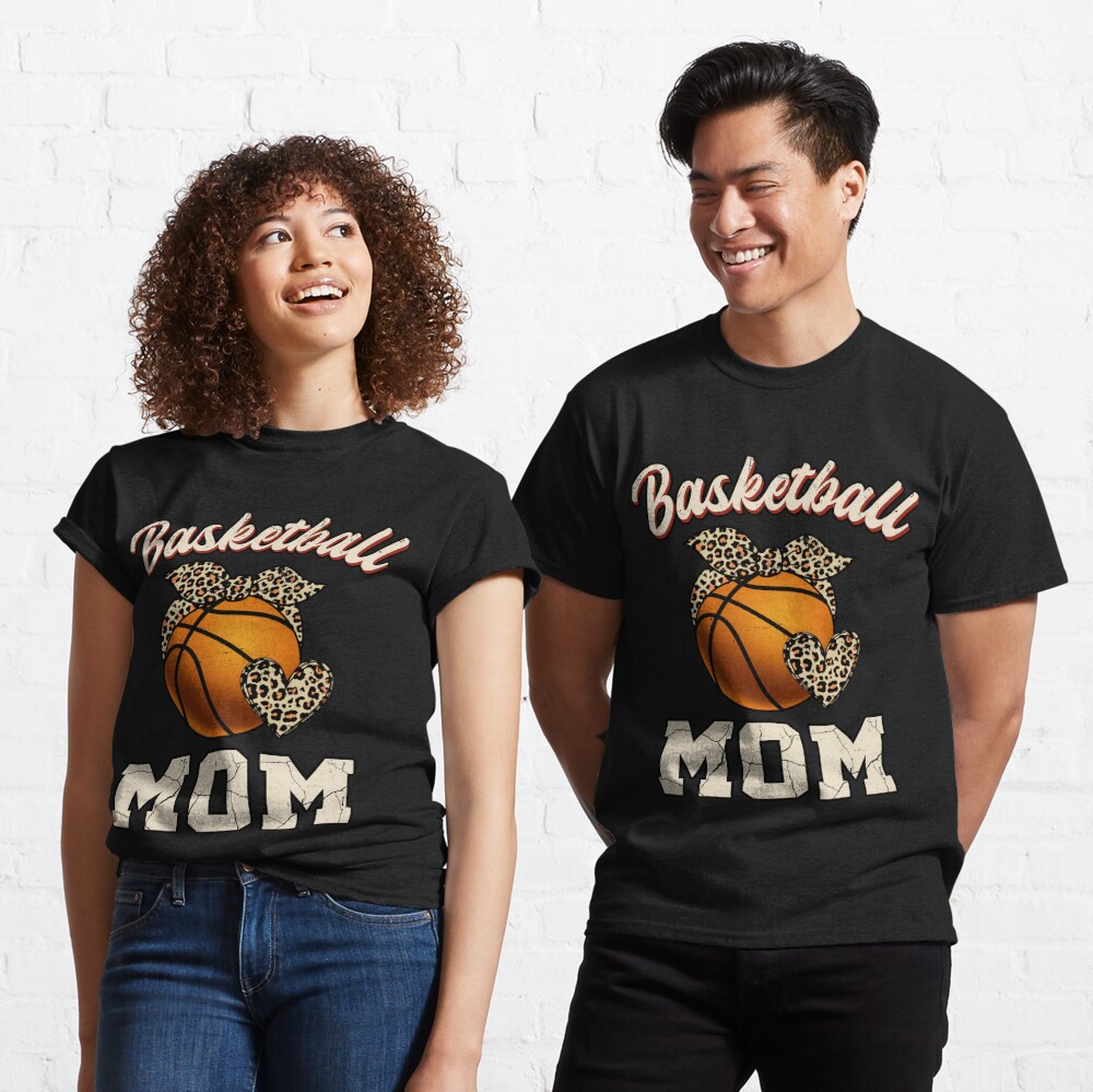 Glitter Basketball Mom Shirt, Basketball Bling