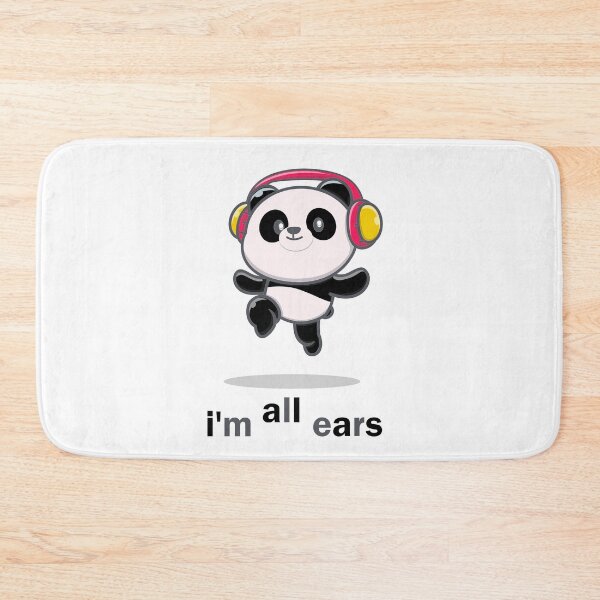 Item preview, I'm all ears, I'm a panda funny T-shirs designed and sold by Hatlof.