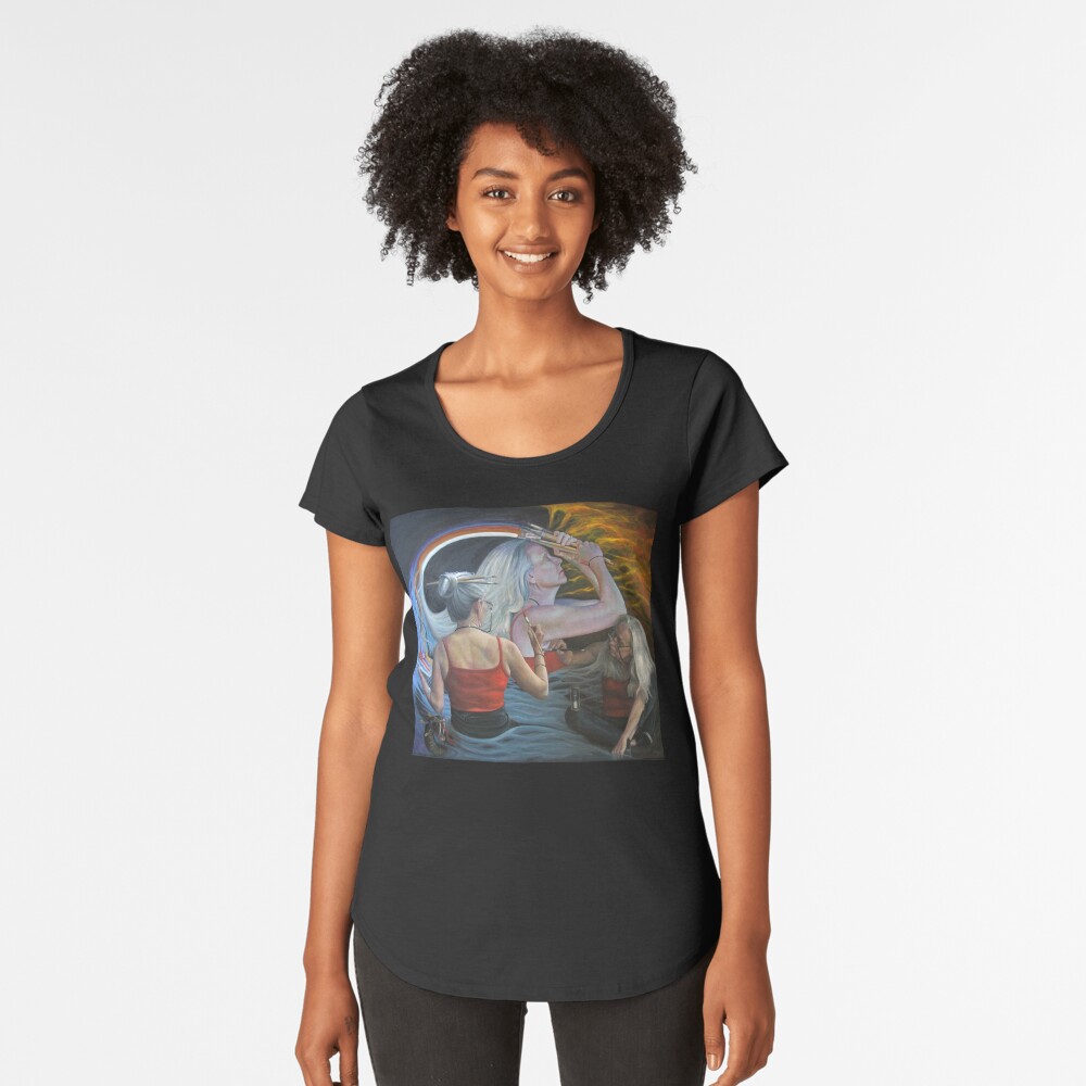 Item preview, Premium Scoop T-Shirt designed and sold by AvrilThomasart.