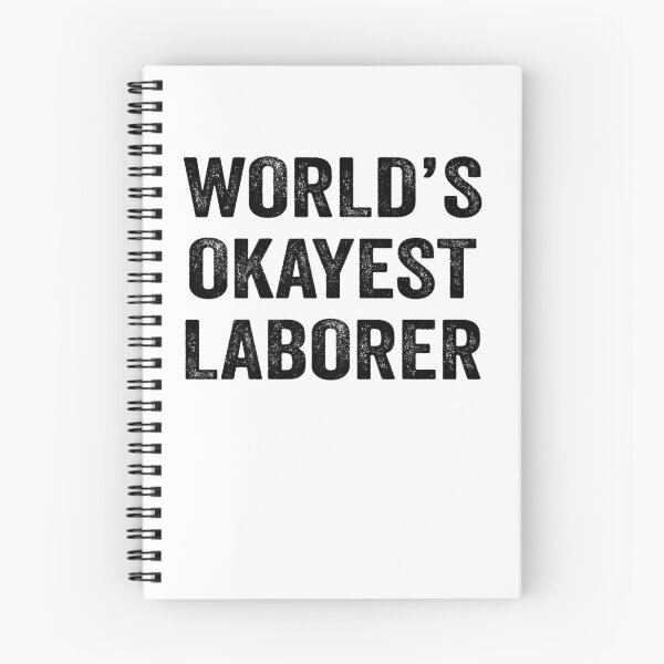 Item preview, World's okayest laborer Shirt, Funny laborer Dad Husband Womens Boyfriend Birthday Christmas Gift idea designed and sold by xlnv.