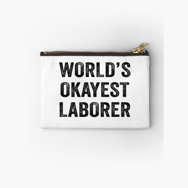 Item preview, World's okayest laborer Shirt, Funny laborer Dad Husband Womens Boyfriend Birthday Christmas Gift idea designed and sold by xlnv.