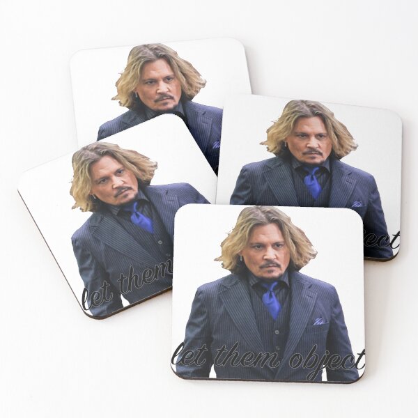 Item preview, Johnny Depp "Let them object" designed and sold by SamLynskey.