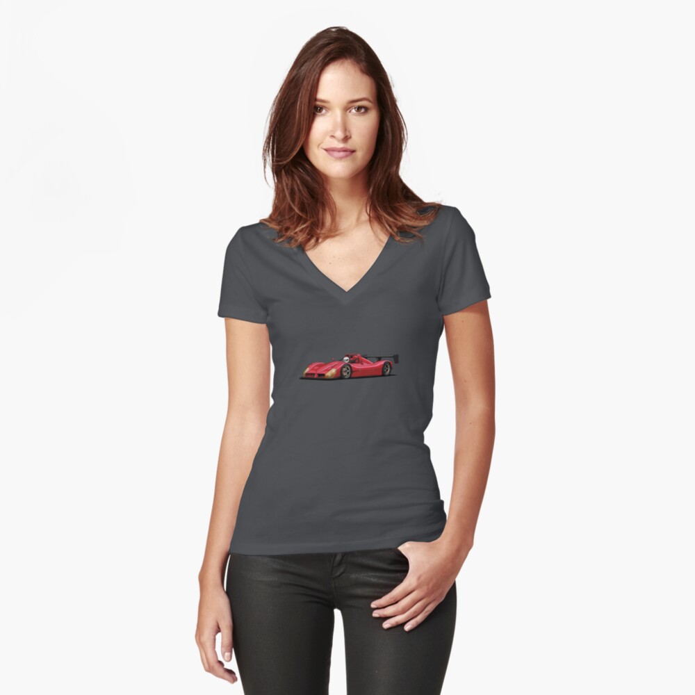 Item preview, Fitted V-Neck T-Shirt designed and sold by FelixR1991.