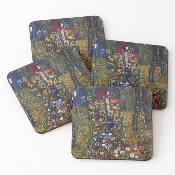 Item preview, Farm Garden with Crucifix by Gustav Klimt designed and sold by AestheticsXarts.
