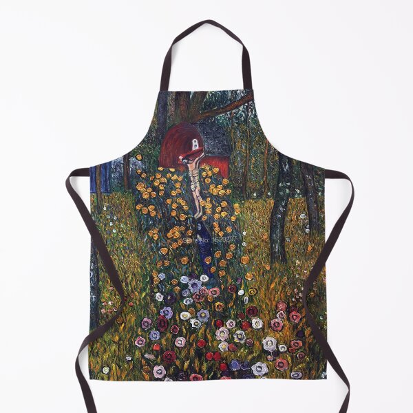 Item preview, Farm Garden with Crucifix by Gustav Klimt designed and sold by AestheticsXarts.