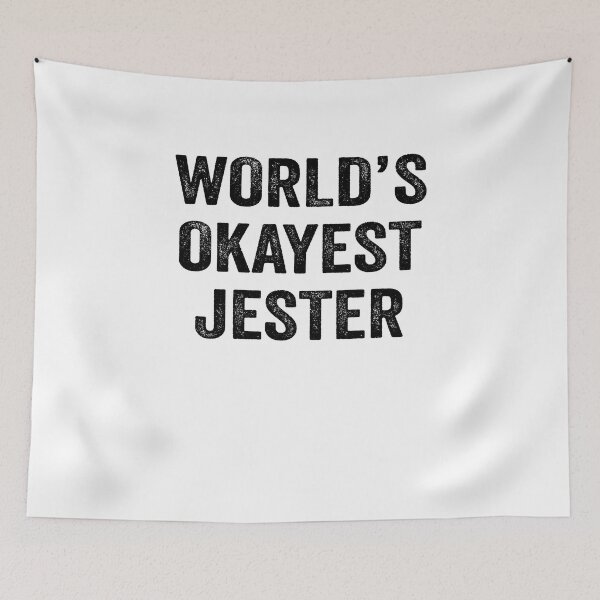 Item preview, World's okayest jester Shirt, Funny jester Dad Husband Womens Boyfriend Birthday Christmas Gift idea designed and sold by xlnv.