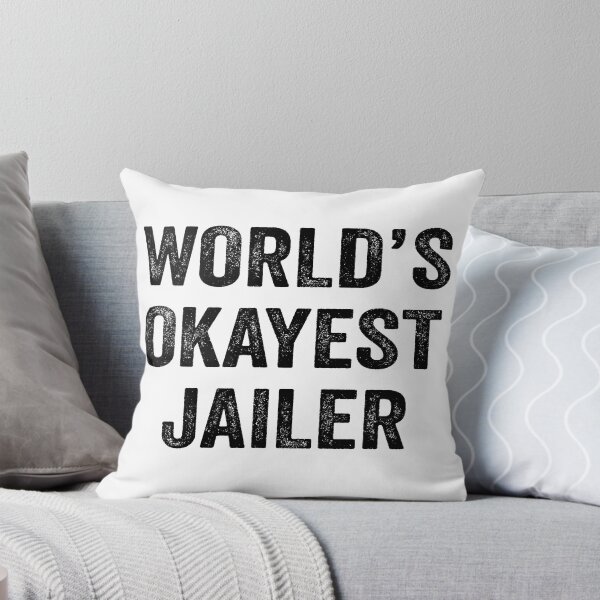 Item preview, World's okayest jailer Shirt, Funny jailer Dad Husband Womens Boyfriend Birthday Christmas Gift idea designed and sold by xlnv.