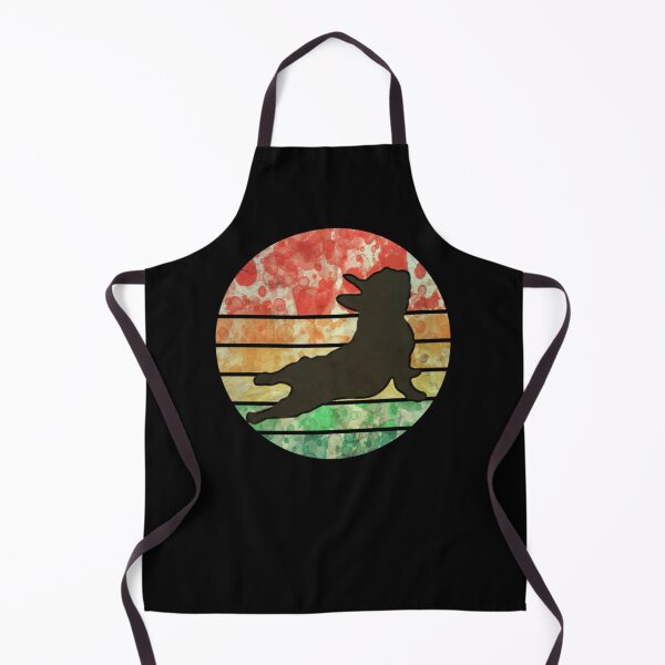 Item preview, French bulldog, yoga style, silhouette frenchie on watercolor sunset Classic T-Shirt designed and sold by BerCumme.