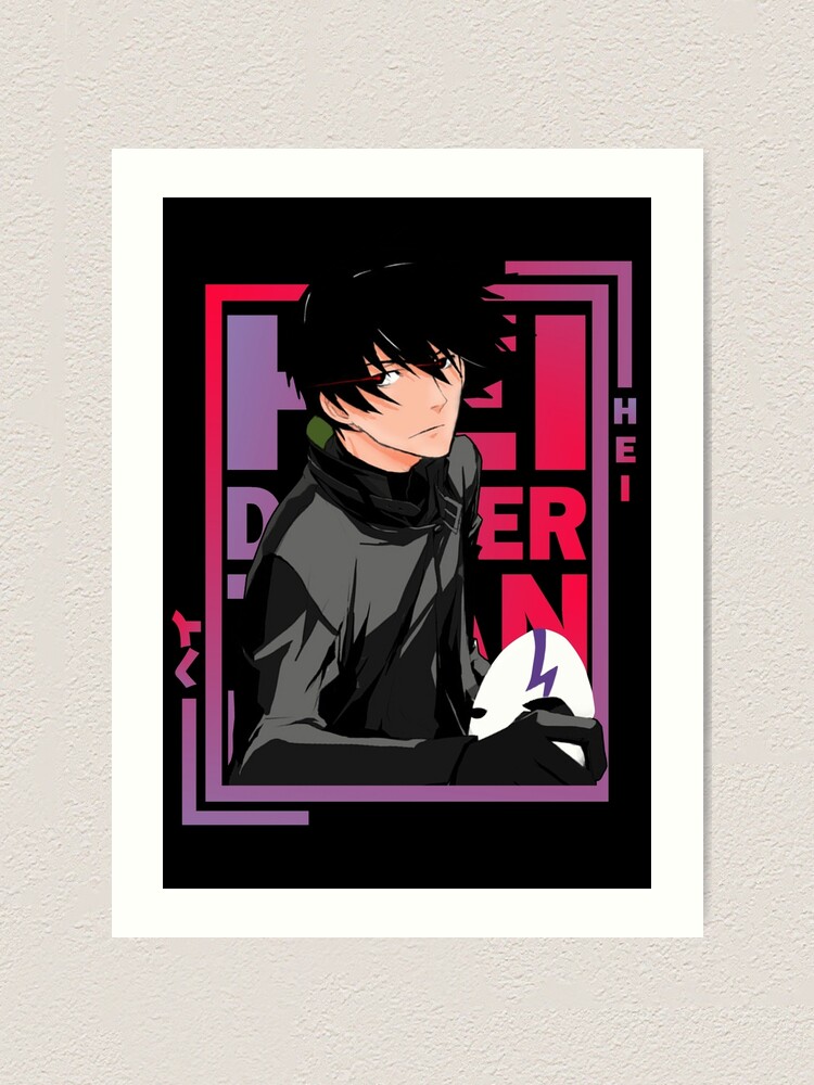 Hei Li Shenshun Darker than Black Card Anime Hardcover Journal for Sale by  kino-san