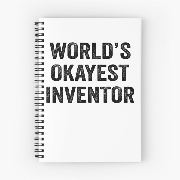 Item preview, World's okayest inventor Shirt, Funny inventor Dad Husband Womens Boyfriend Birthday Christmas Gift idea designed and sold by xlnv.