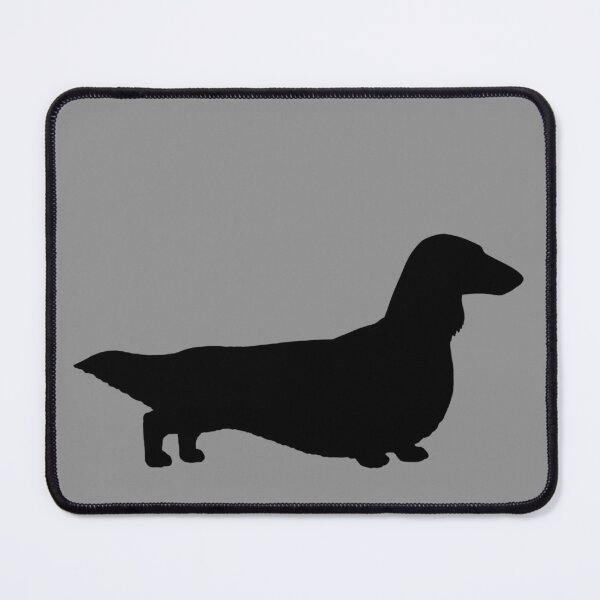 Item preview, Longhaired Dachshund Silhouette(s) Long Haired Wiener Dog designed and sold by Jenn Inashvili.