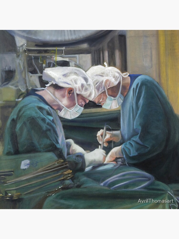 Thumbnail 3 of 3, Pin, Two Heads as One - Oil Painting by Avril Thomas - Adelaide / South Australia Artist designed and sold by AvrilThomasart.