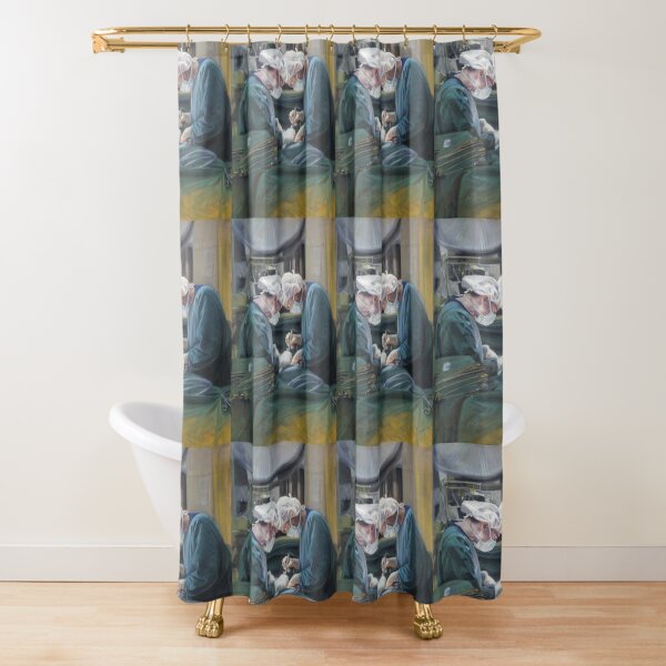 Two Heads as One - Oil Painting by Avril Thomas - Adelaide / South Australia Artist Shower Curtain