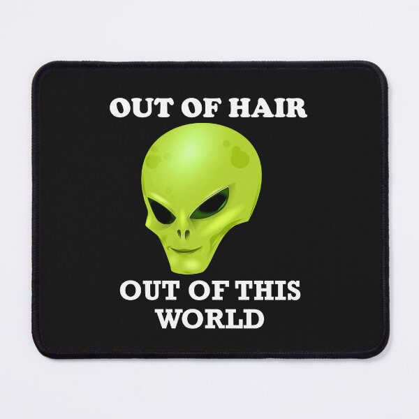 Item preview, Funny Bald Men Women Joke Hair Loss Baldness Alopecia Alien  designed and sold by jetset201.