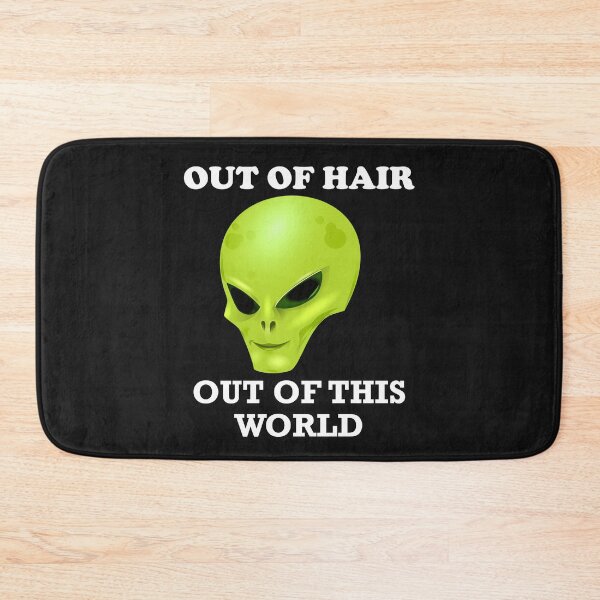 Item preview, Funny Bald Men Women Joke Hair Loss Baldness Alopecia Alien  designed and sold by jetset201.