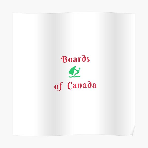 "boards of canada" Poster for Sale by Redbubble