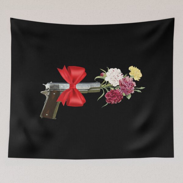 Item preview, One Gun With Roses Rubane Gift  designed and sold by TheBigShop1.