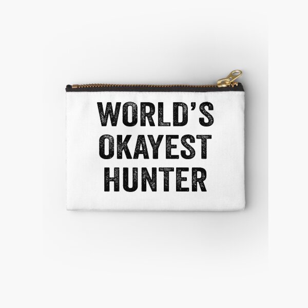 Item preview, World's okayest hunter Shirt, Funny hunter Dad Husband Womens Boyfriend Birthday Christmas Gift idea designed and sold by xlnv.