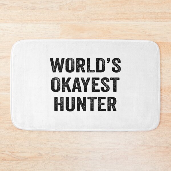 Item preview, World's okayest hunter Shirt, Funny hunter Dad Husband Womens Boyfriend Birthday Christmas Gift idea designed and sold by xlnv.