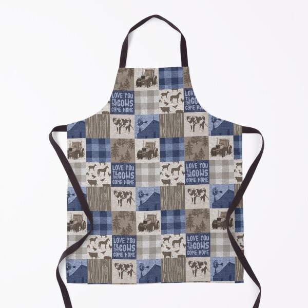 Item preview, Til the cows come home - navy designed and sold by SugarPineDesign.