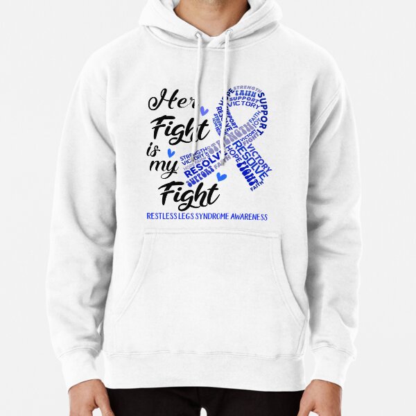 Item preview, Restless Legs Syndrome Warrior, Her Fight is my Fight Restless Legs Syndrome Awareness designed and sold by Greggwillard.