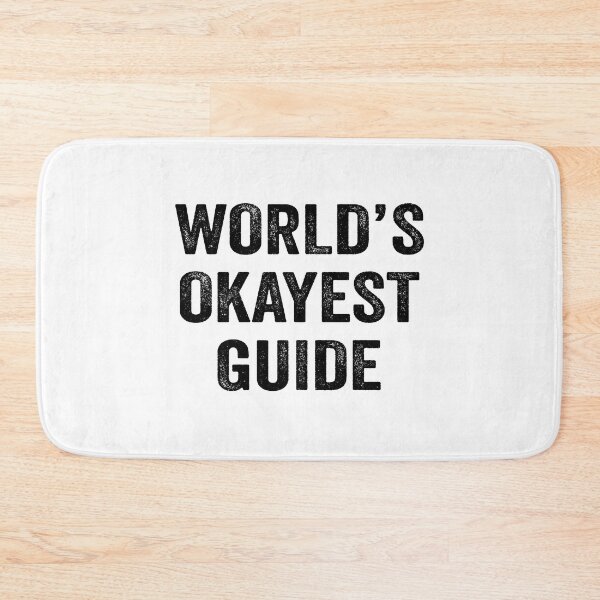 Item preview, World's okayest guide Shirt, Funny guide Dad Husband Womens Boyfriend Birthday Christmas Gift idea designed and sold by xlnv.