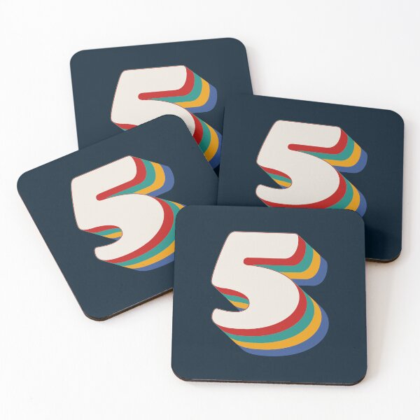 Item preview, Number 5 designed and sold by Texterns.