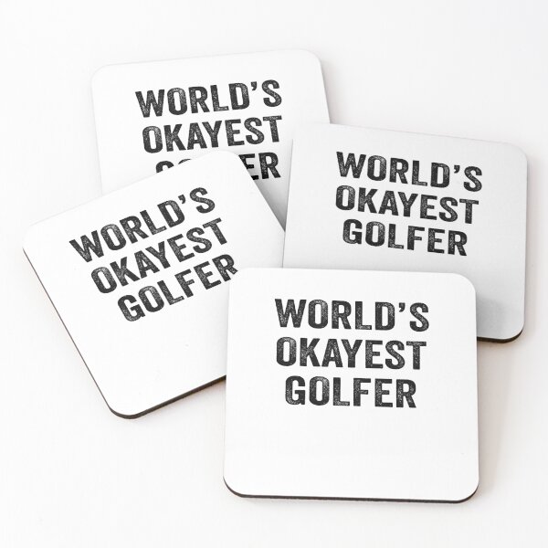 Item preview, World's okayest golfer Shirt, Funny golfer Dad Husband Womens Boyfriend Birthday Christmas Gift idea designed and sold by xlnv.