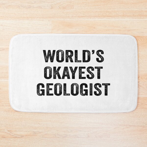 Item preview, World's okayest geologist Shirt, Funny geologist Dad Husband Womens Boyfriend Birthday Christmas Gift idea designed and sold by xlnv.