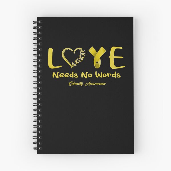 Item preview, Obesity Awareness - Love Needs No Words - Support Obesity Gifts designed and sold by Aaron309.