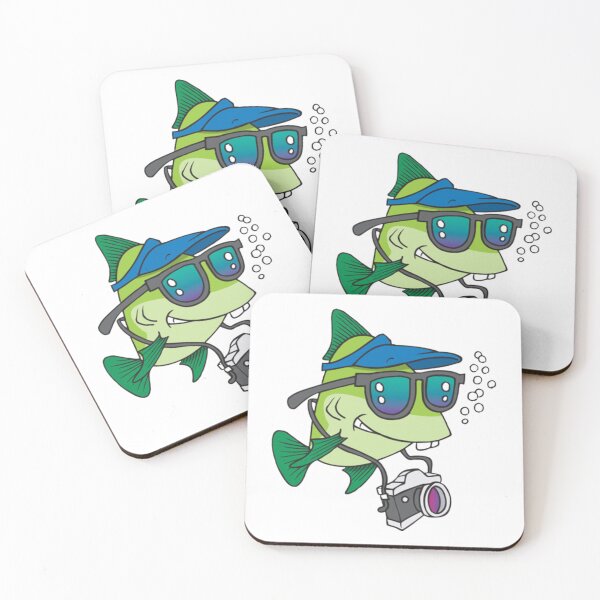Item preview, funny fish under water designed and sold by Rozita Rozy.