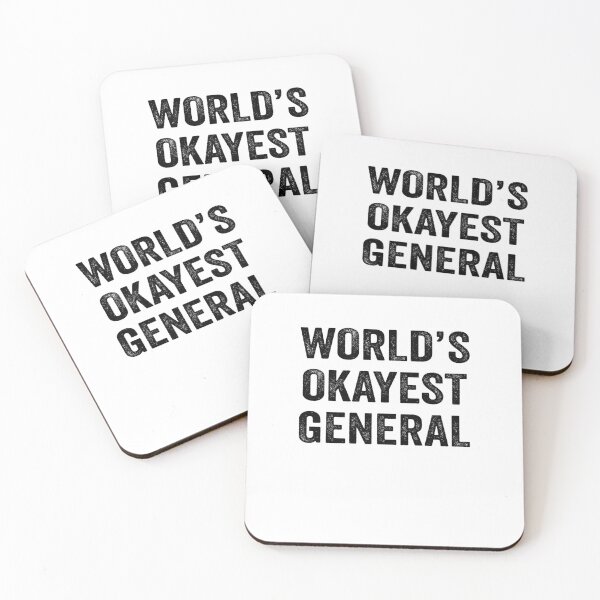 Item preview, World's okayest general Shirt, Funny general Dad Husband Womens Boyfriend Birthday Christmas Gift idea designed and sold by xlnv.