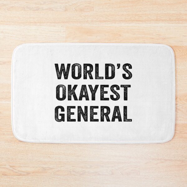 Item preview, World's okayest general Shirt, Funny general Dad Husband Womens Boyfriend Birthday Christmas Gift idea designed and sold by xlnv.
