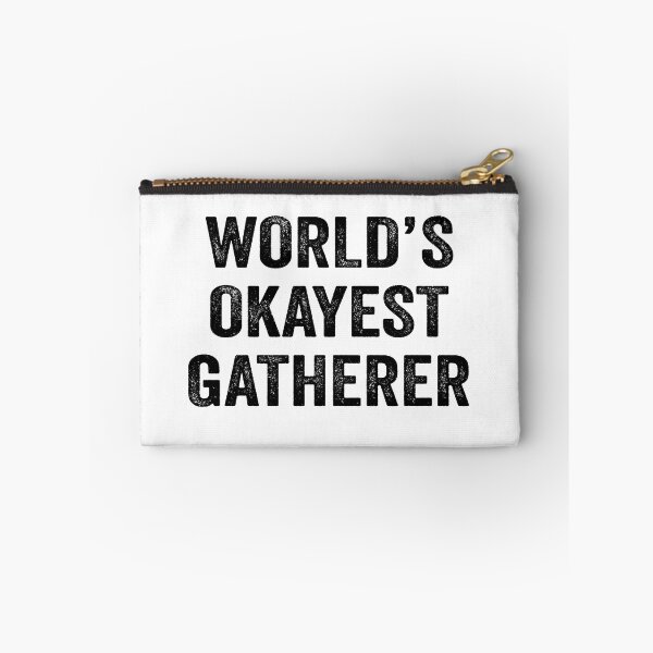 Item preview, World's okayest gatherer Shirt, Funny gatherer Dad Husband Womens Boyfriend Birthday Christmas Gift idea designed and sold by xlnv.