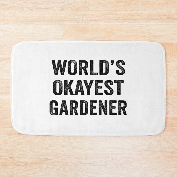 Item preview, World's okayest gardener Shirt, Funny gardener Dad Husband Womens Boyfriend Birthday Christmas Gift idea designed and sold by xlnv.