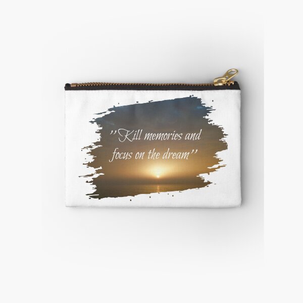 Item preview, Kill memories and focus on the dream inspirational sunset quotes  designed and sold by HBWOLFARTS.