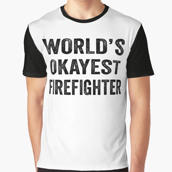 Real Brotherhood Mens PRINTED T-SHIRT Fire Fighter Fighting Department Wild Text 