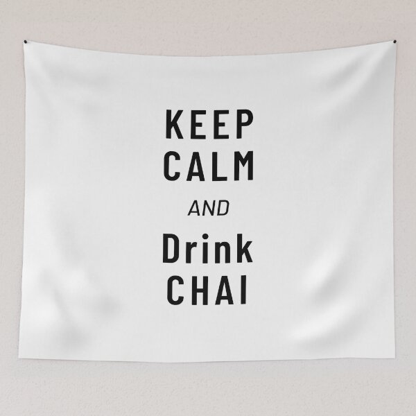 Item preview, Keep calm and drink chai - Persian art designed and sold by Persian Pride Official.