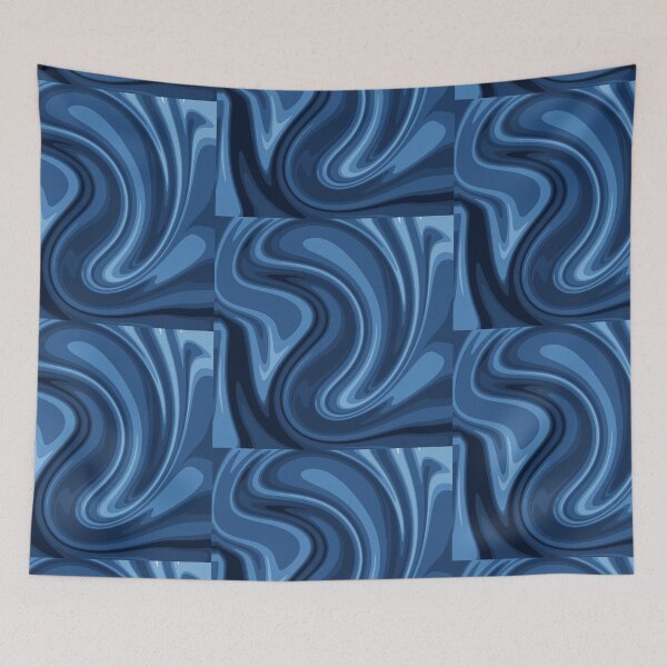 Item preview, Blue swirl designed and sold by Rosadarose.
