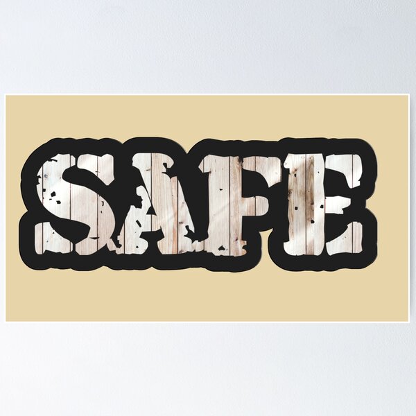 Item preview, safe sticker designed and sold by NAQYsTUDIo.
