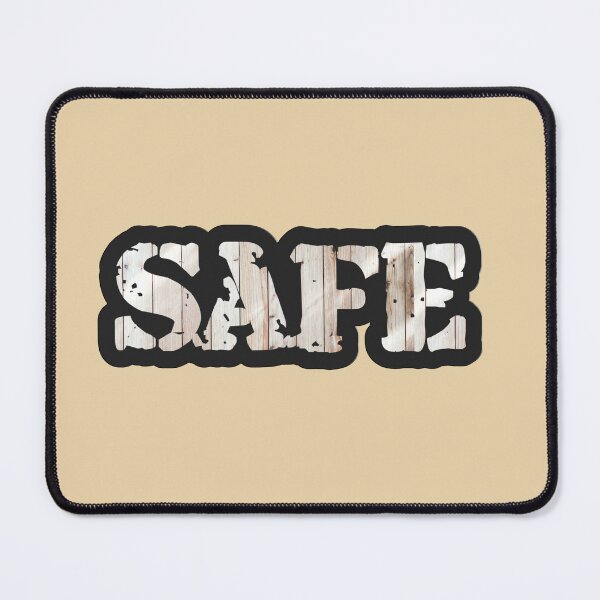 Item preview, safe sticker designed and sold by NAQYsTUDIo.
