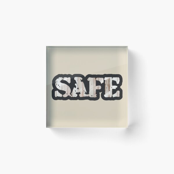 Item preview, safe sticker designed and sold by NAQYsTUDIo.