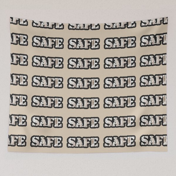 Item preview, safe sticker designed and sold by NAQYsTUDIo.