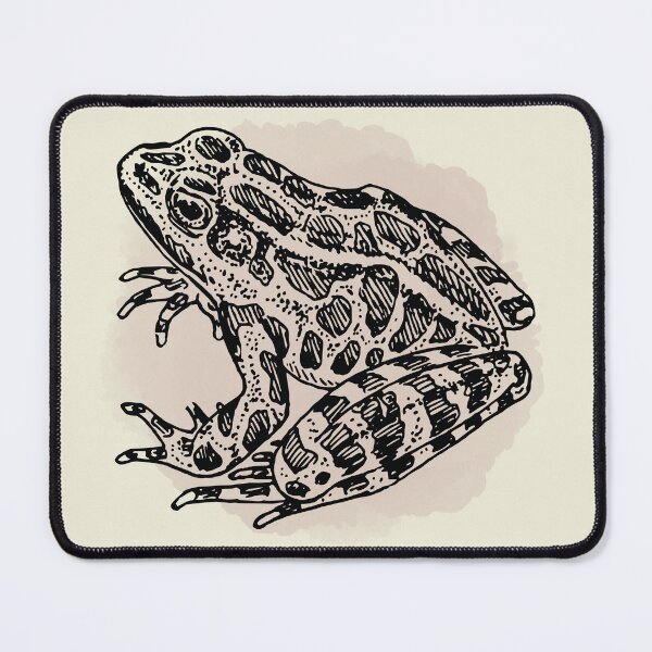 Item preview, Vintage Frog Illustration, Light Pink Watercolor designed and sold by Vintustration.