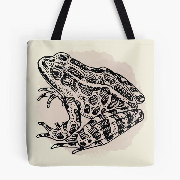 Item preview, Vintage Frog Illustration, Light Pink Watercolor designed and sold by Vintustration.