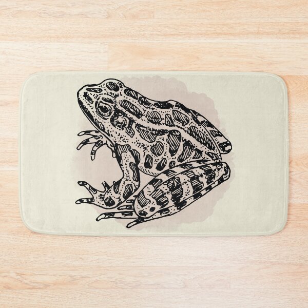 Item preview, Vintage Frog Illustration, Light Pink Watercolor designed and sold by Vintustration.