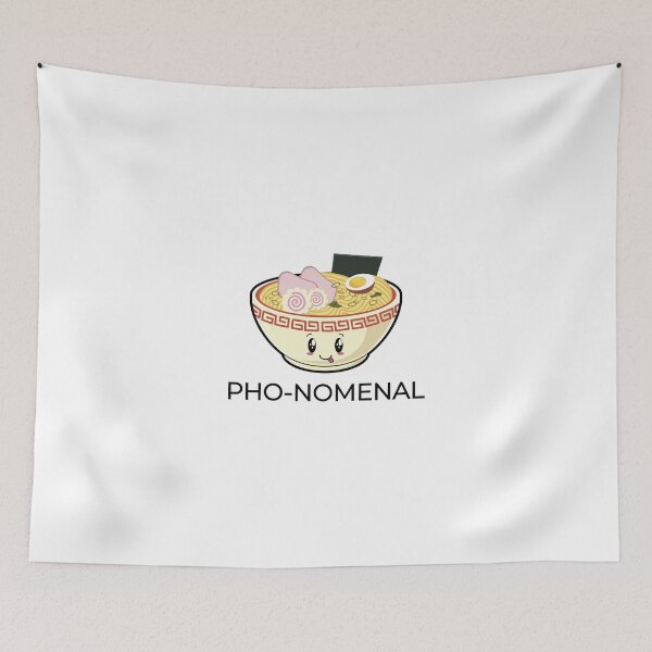 Item preview, PHO-NOMENAL Vietnamese Soup Pho Pun Kawaii Style designed and sold by EstelleStar.