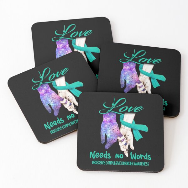 Item preview, Obsessive Compulsive Disorder Awareness - Love Needs No Words designed and sold by ArangoaStore.