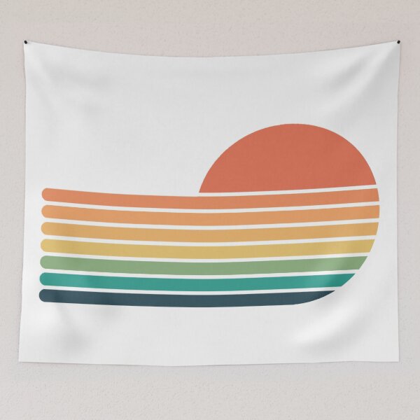 Item preview, Retro Inspired Horizon designed and sold by TotallyRetroArt.